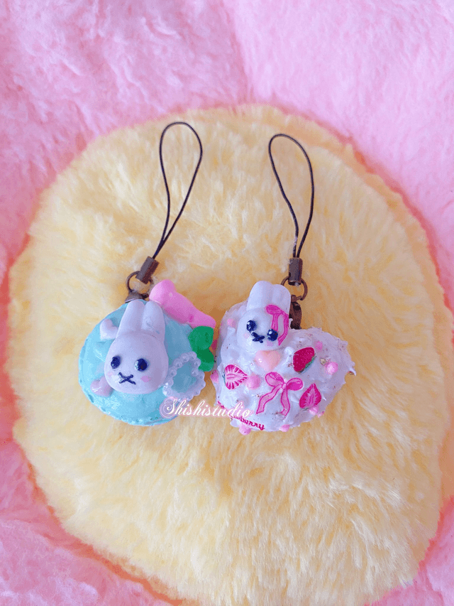 Miffy miniature strawberry shortcake strap