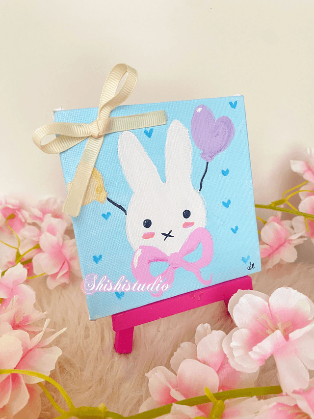 Miffy coquette painting 
