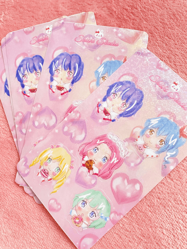 Pastry stickers 