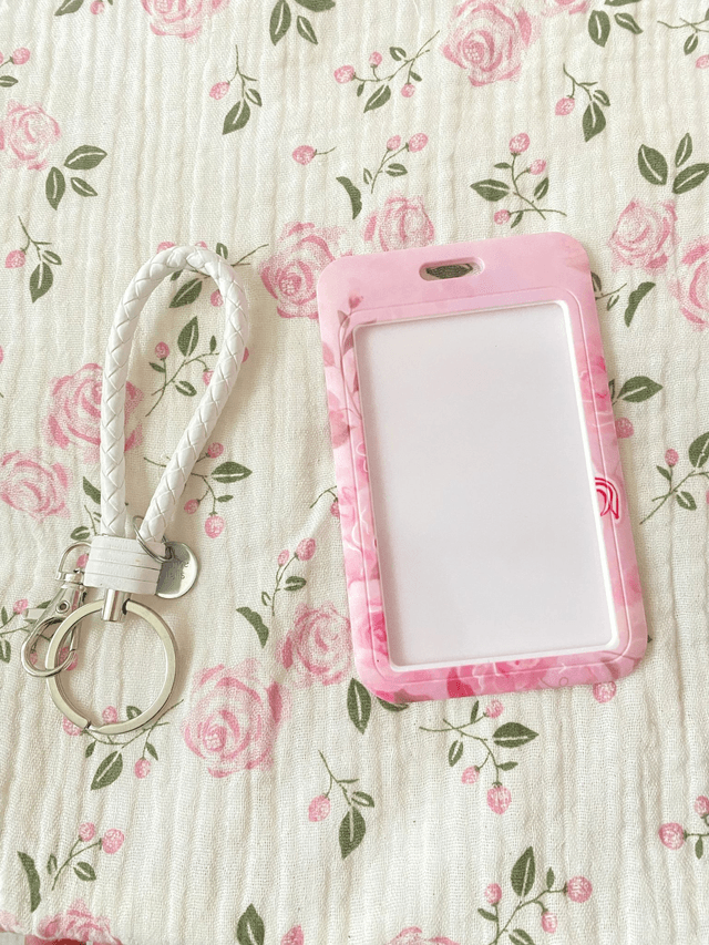 Cottage core coquette Card Holder