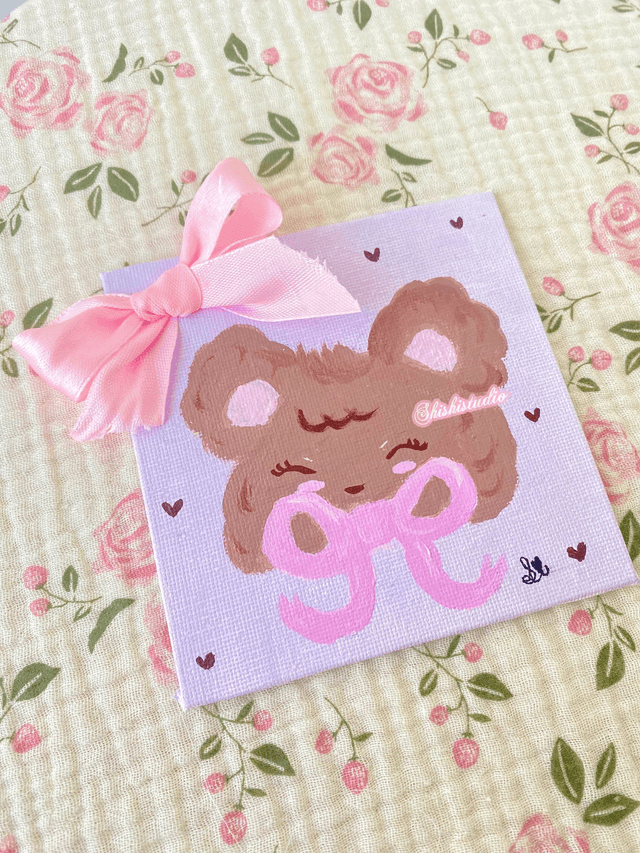 Browny Coquette Painting 
