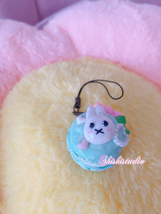 Miffy miniature macaron strap